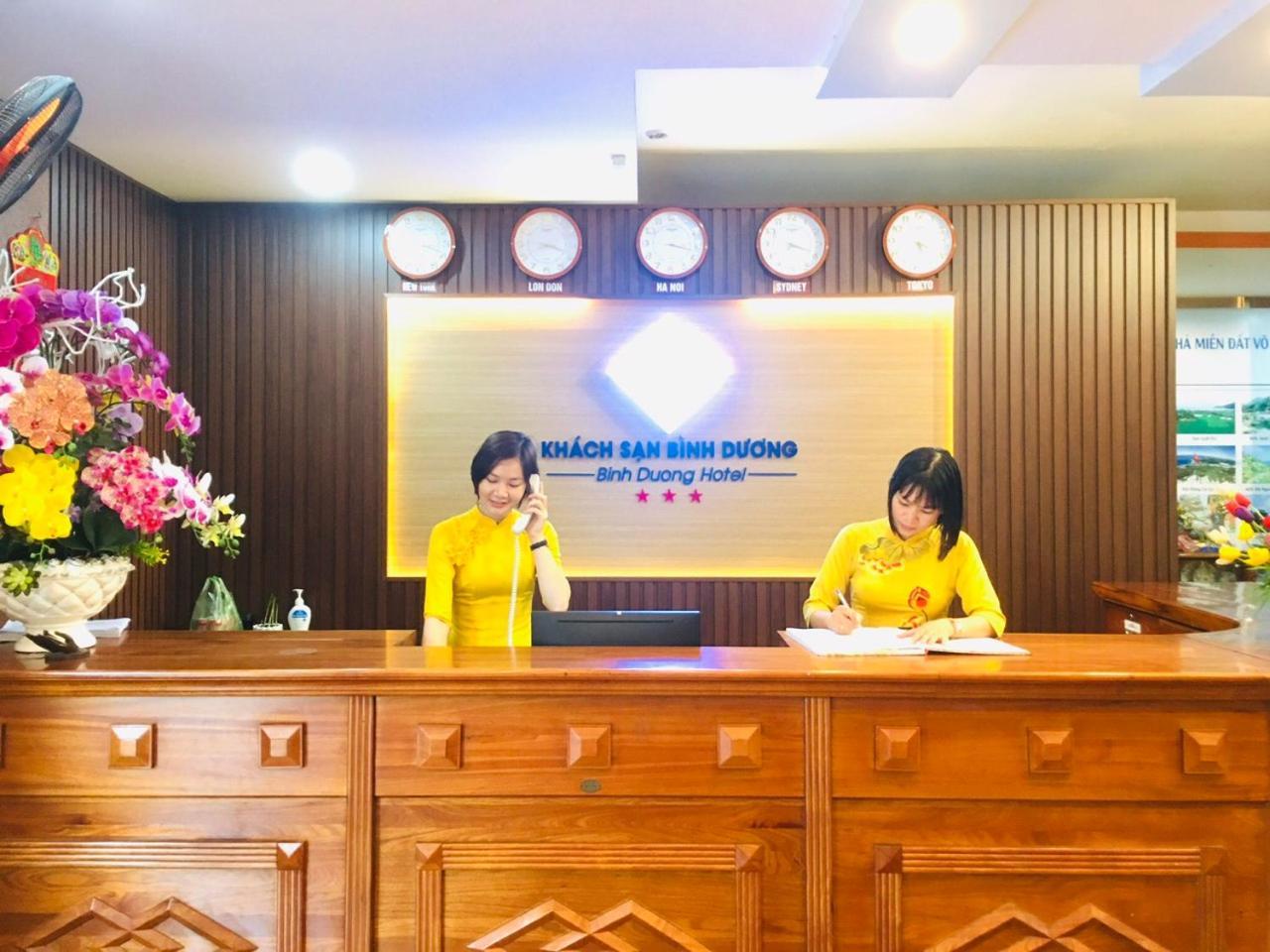 归仁 Khach San Binh Duong酒店 外观 照片