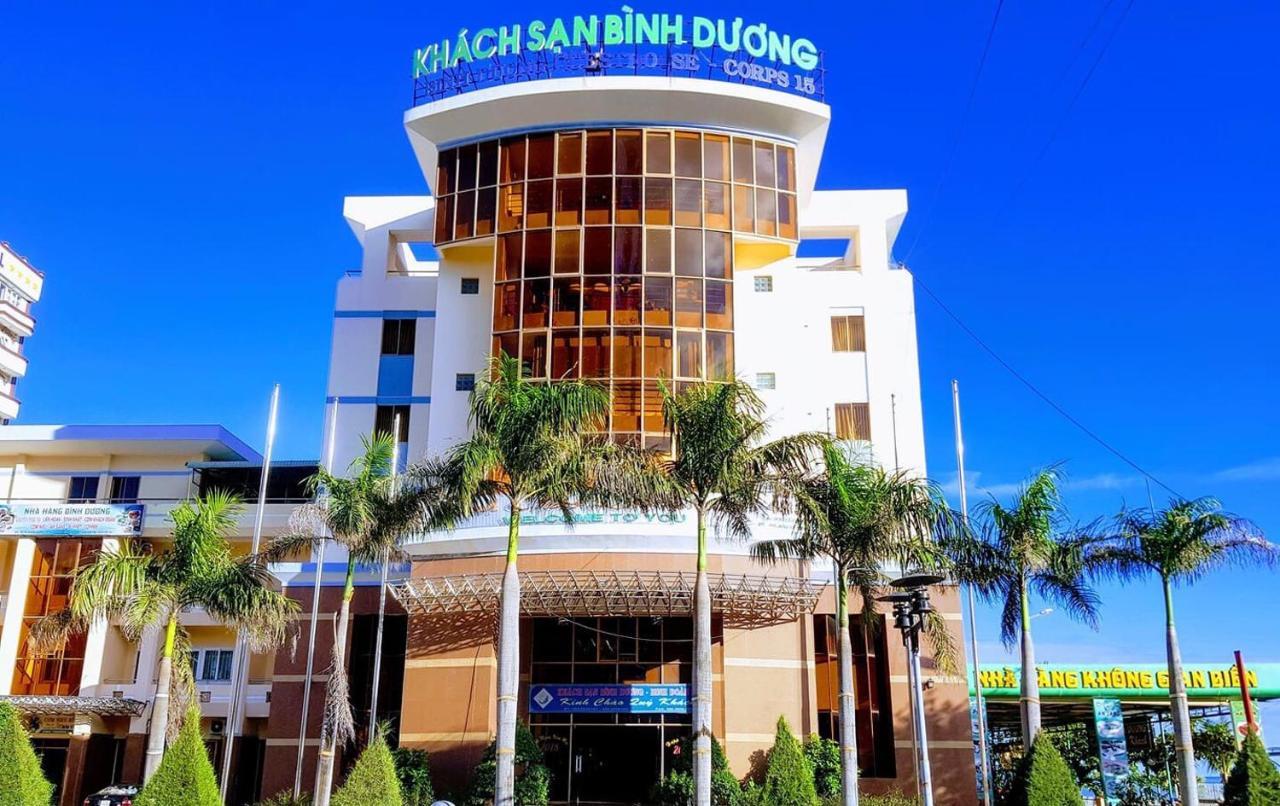 归仁 Khach San Binh Duong酒店 外观 照片